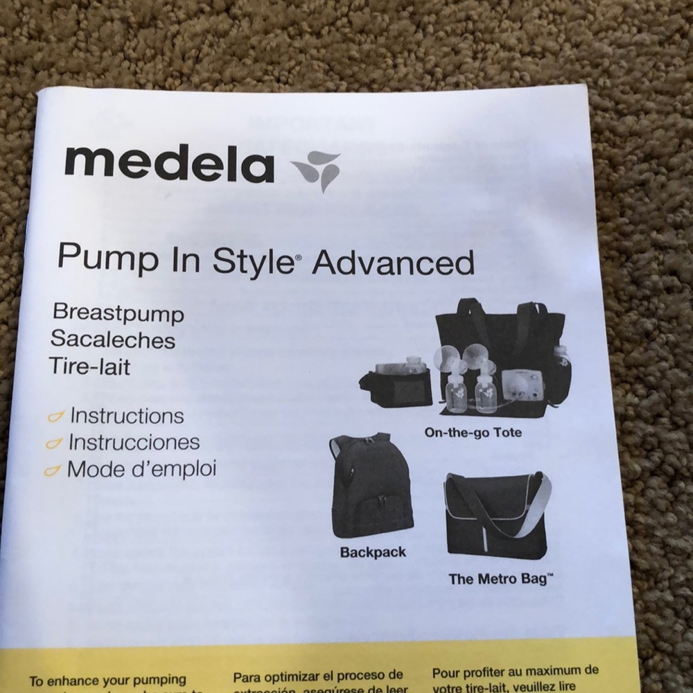 Medela on the go tote